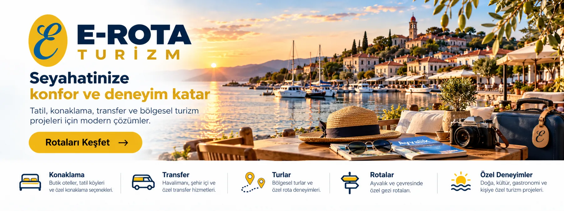 E-ROTA TURİZM tanıtım bannerı